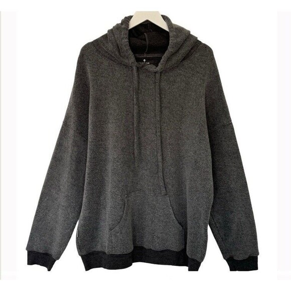 Soft Serve Clothing Hoodie Cloud Cotton Gray Fleece Unisex Oversized Pristine 2X - Picture 1 of 5